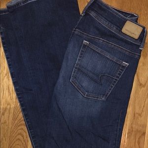 American Eagle Bootcut Jeans- Dark Wash